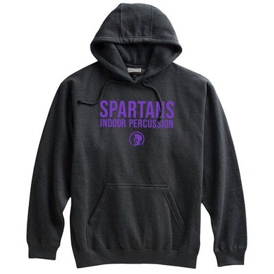 Spartans Indoor Percussion Charcoal Grey Hoodie