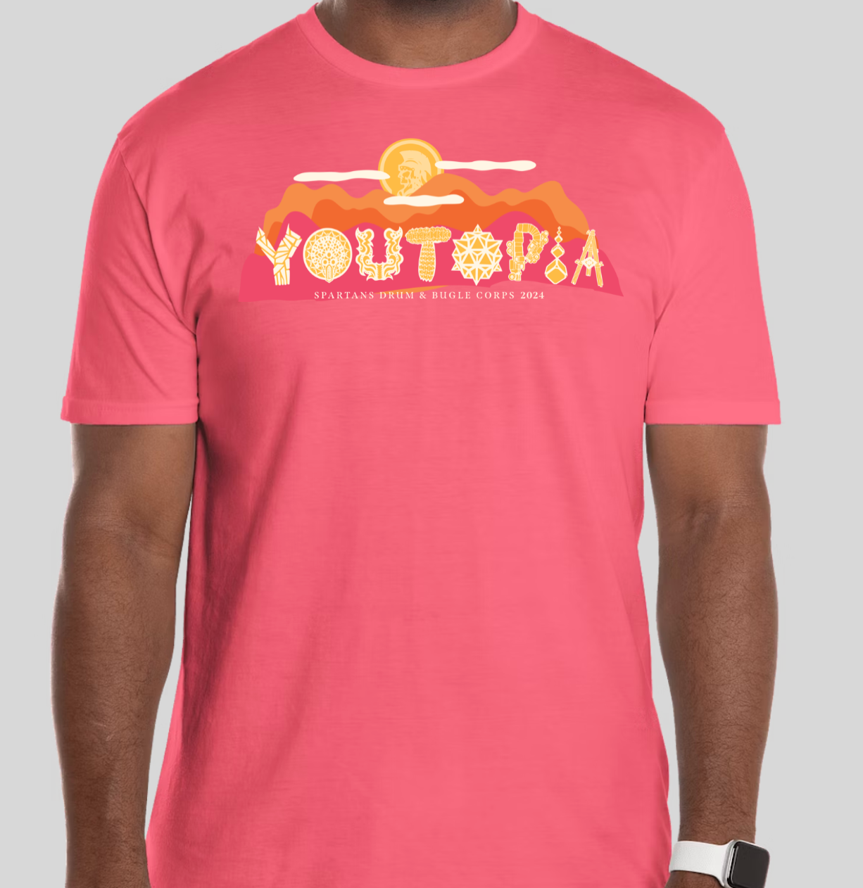 YOUTOPIA 2024 Tour Shirt - Pink