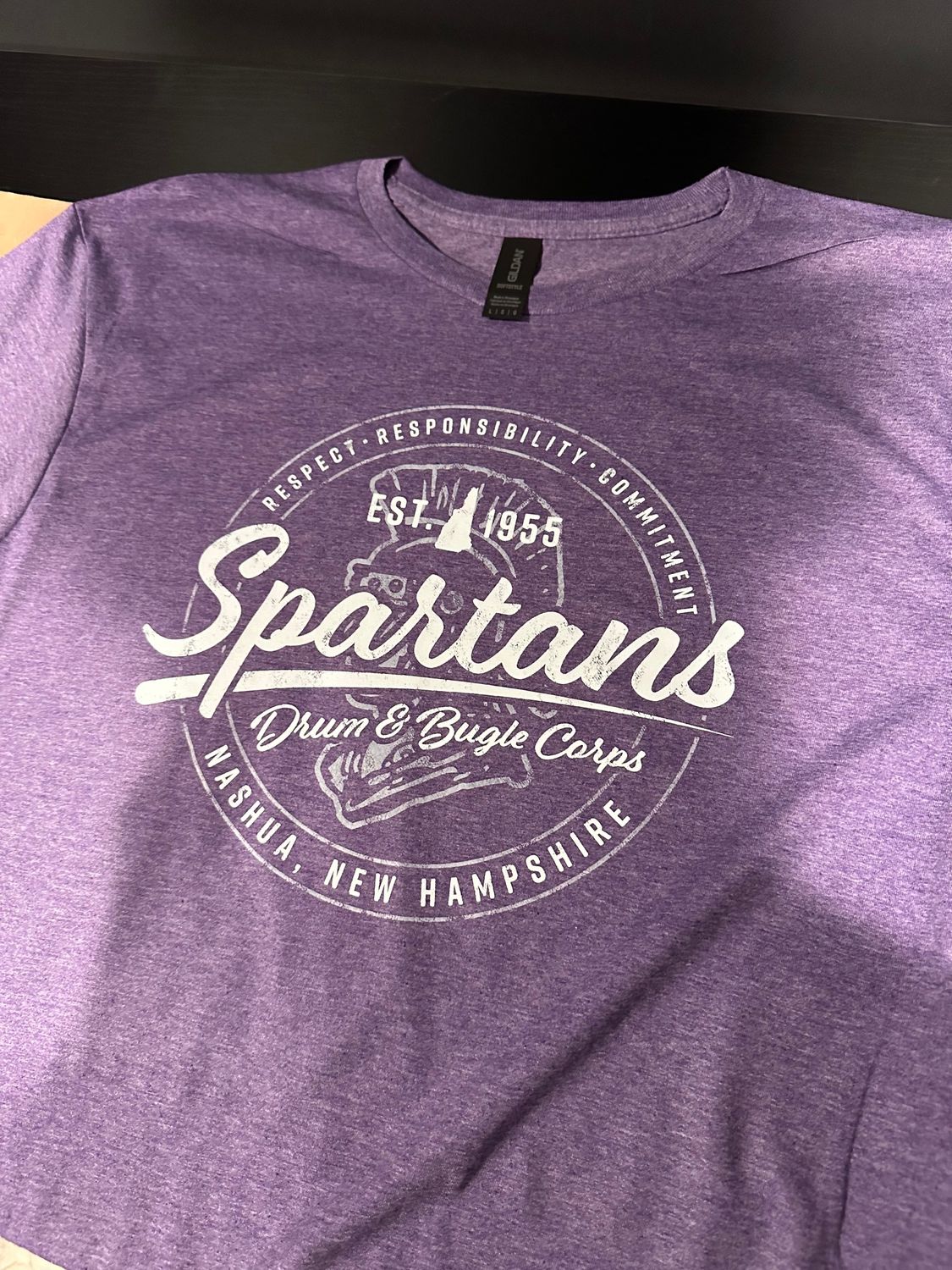 Vintage-Style T-Shirt (purple)