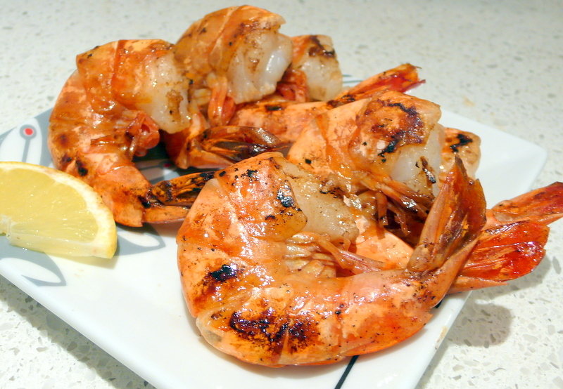Chargrilled Jumbo Gulf King Prawns