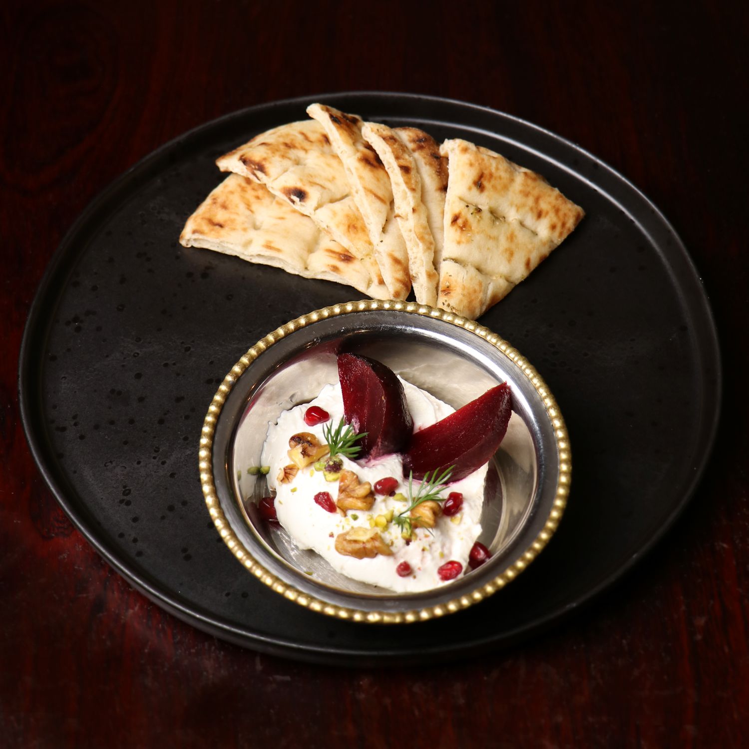 SUMAC AND DILL SPIKED GLAZED BEETS