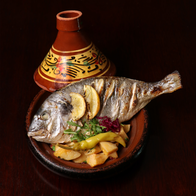 Fish tajine
