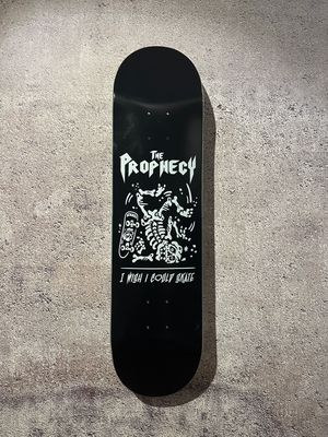 Skateboard 'I Wish I Could Skate'
