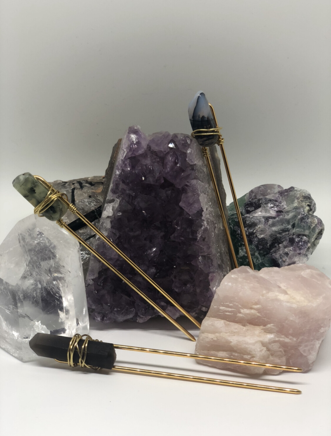 Crystal Hairpins