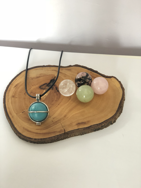 Crystal Ball Necklace