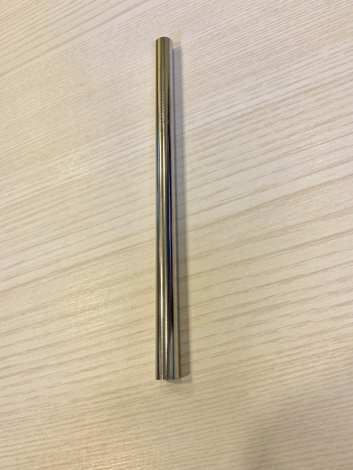 Bubble Tea Metal Straw (Silver)