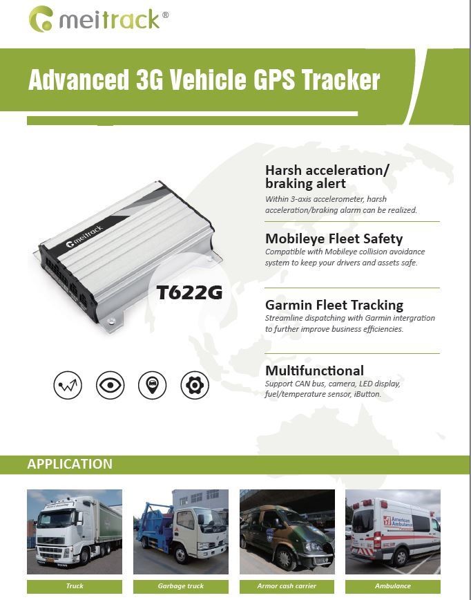 Mobileye GPS Tracker (Meitrack Integrated Solution)