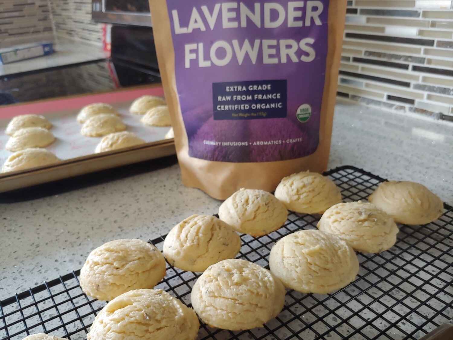 Lavender Cookies