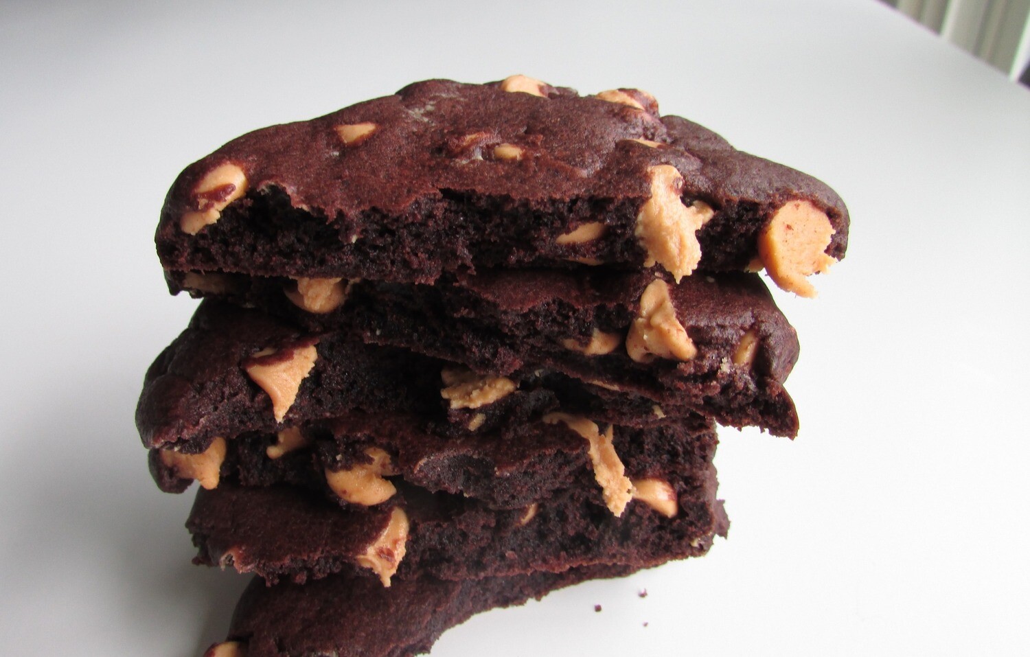 Dark Chocolate Peanut Butter Chip Cookies