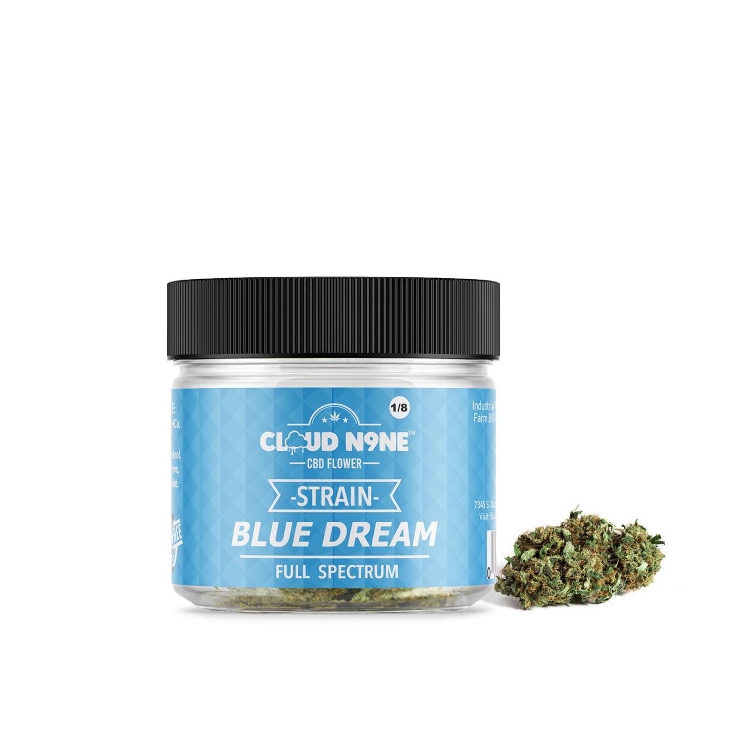 Cloud N9ne CBD Flower – (1/8oz)