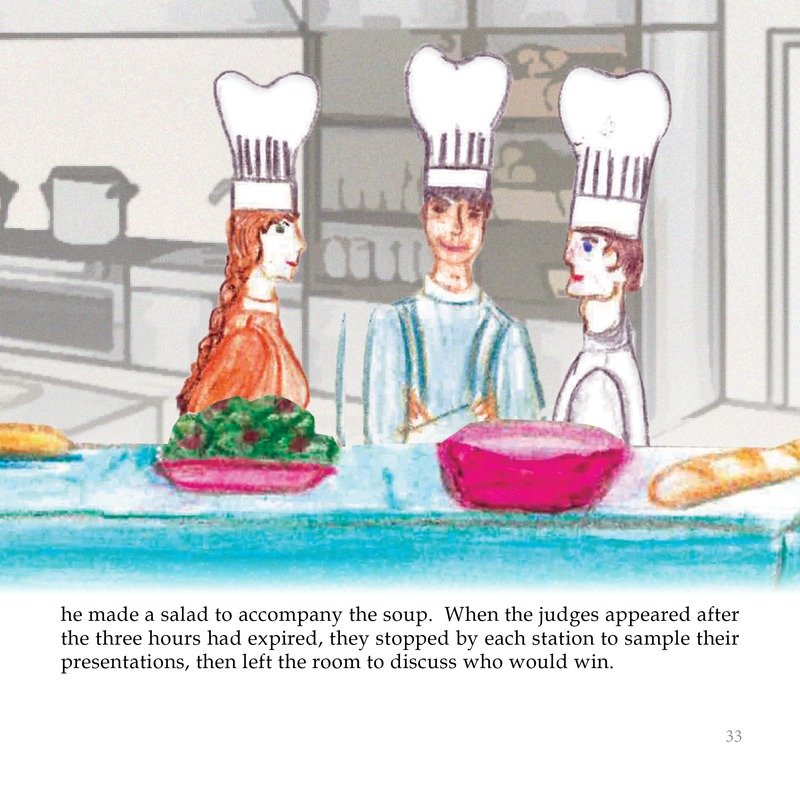 An Ostrich Cooks