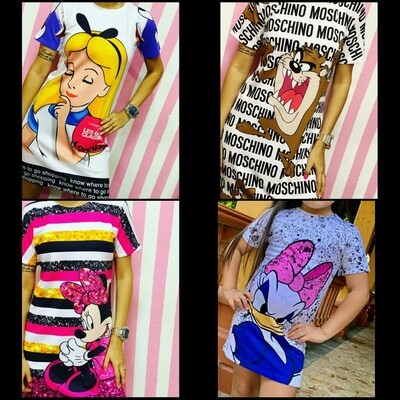VESTIDO SUBLIMADO DAMA
