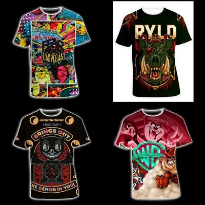 CAMISETA SUBLIMADA