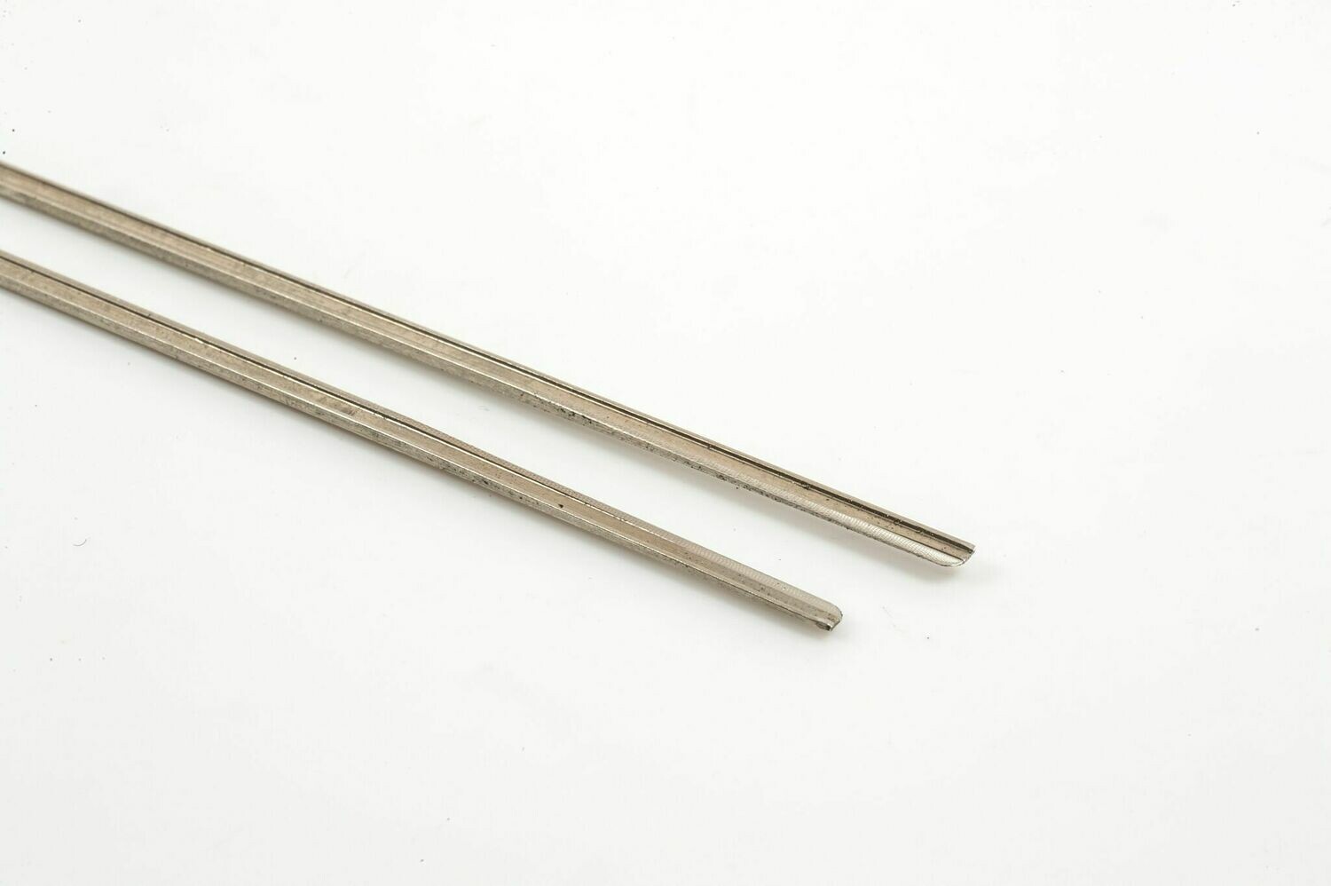 SWITCH BLADES BULL HEAD NICKLE SILVER TYPE B ONE PAIR