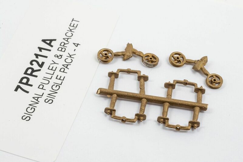 7PR POINT RODDING  7MM SIGNAL PULLEY &amp; BRACKET - SINGLE