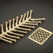 3RD & 4TH RAIL CHAIRS 10 OF EACH 3RD & 4TH RAIL CHAIRS 10 OF EACH