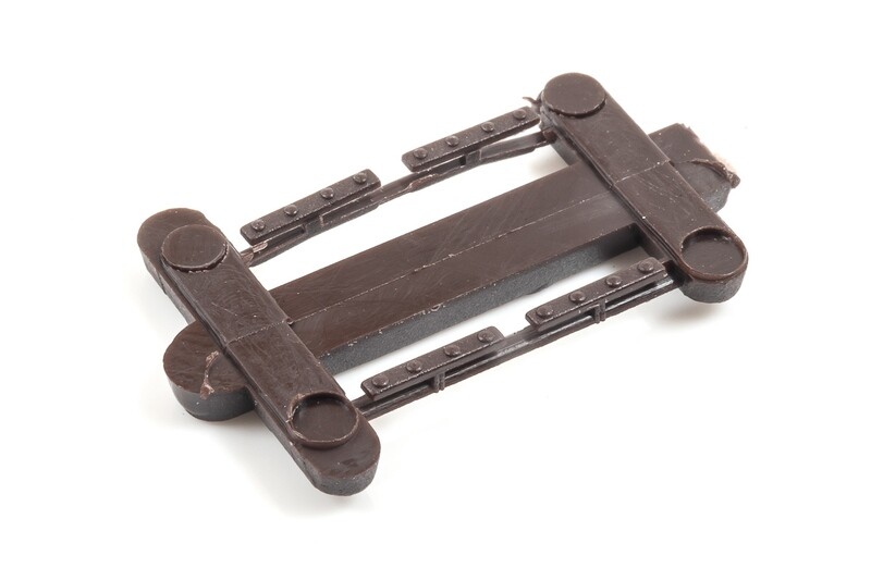 4MM FISH PLATES 48 H SECTION PLASTIC FOR 24 TRACK JOINTS