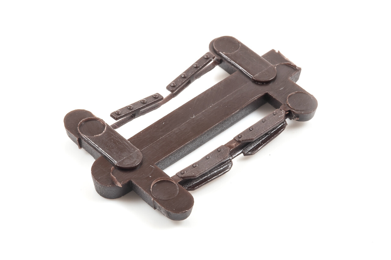 4MM FISH PLATES 48 H SECTION PLASTIC FOR 24 TRACK JOINTS TWO TYPES 12 STANDARD &amp; 12 WEB.