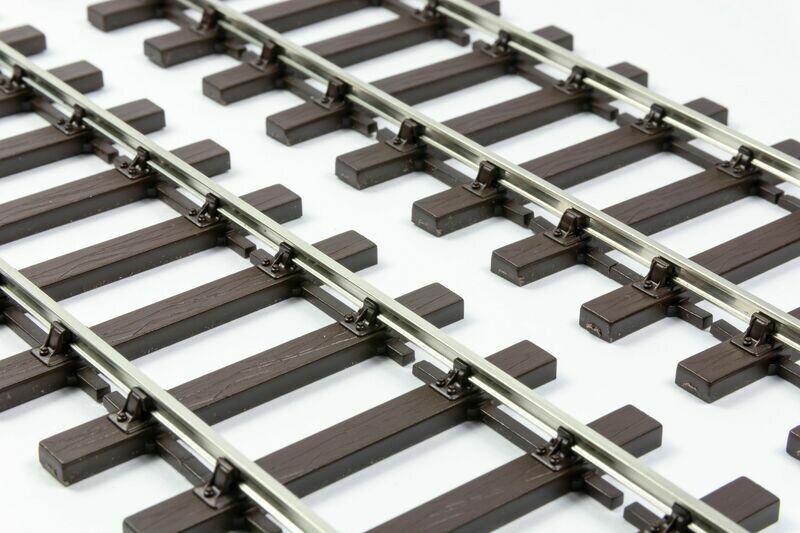 O GAUGE FLEXI TRACK - 32MM  F7 NEW CODE 131 HINI NICKEL SILVER TWO AND THREE BOLT VERSIONS