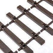 O GAUGE FLEXI TRACK - NEW BASE TRACK PANELS 32MM   
2 METERS (WITHOUT RAIL) TWO AND THREE BOLT VERSIONS