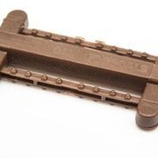 7MM H SECTION RAIL JOINERS PLASTIC TWELVE PAIRS PLAIN