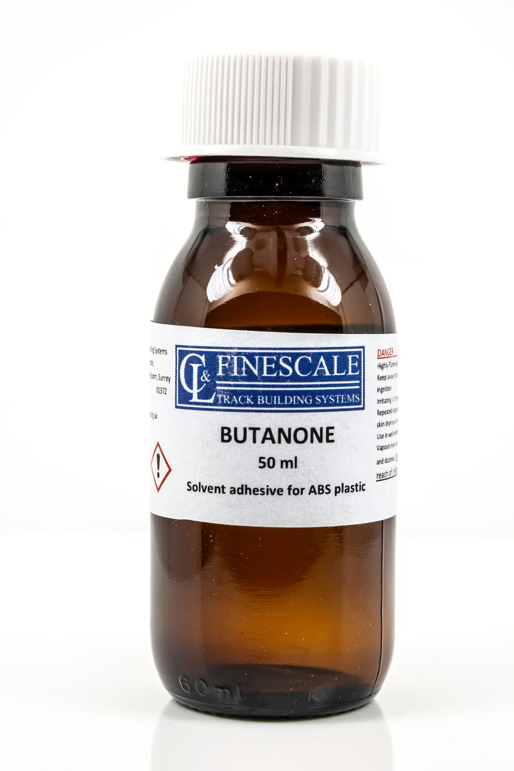 BUTANONE SOLVENT FOR ABS PLASTIC ( ADHESIVE )  50ml ave