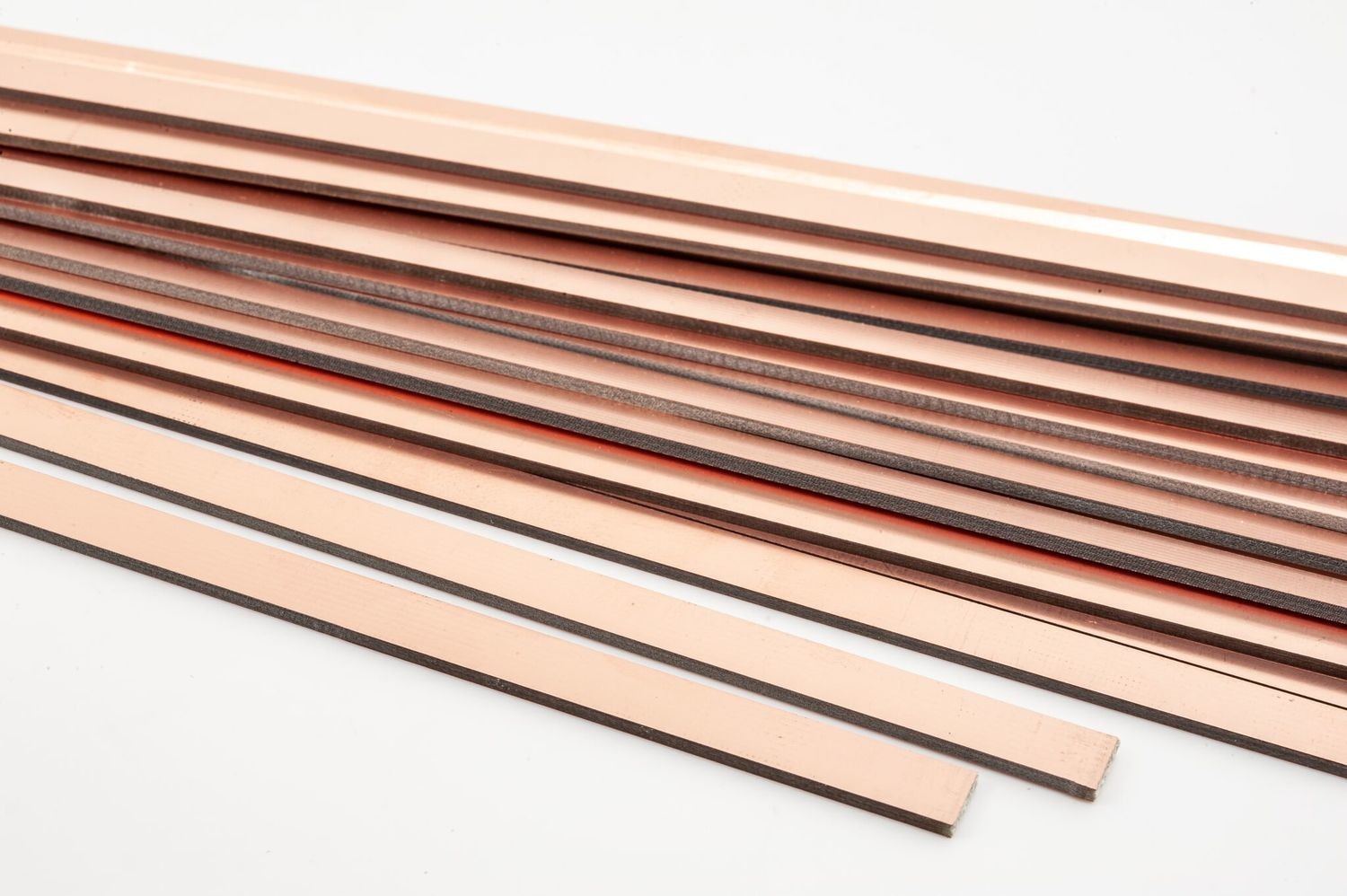 TRACK COPPERCLAD STRIP FOR POINTS  12&#39;  7 X 1.6 X 220MM PACK 20