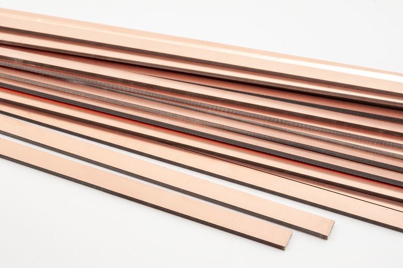 TRACK COPPERCLAD STRIP 12'  7 X 1.6 X 220MM PACK 10
