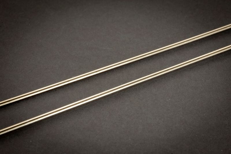 3 mm CODE 55 FLAT BOTTOM OR  T RAIL 10 X 1 METER LENGTHS
