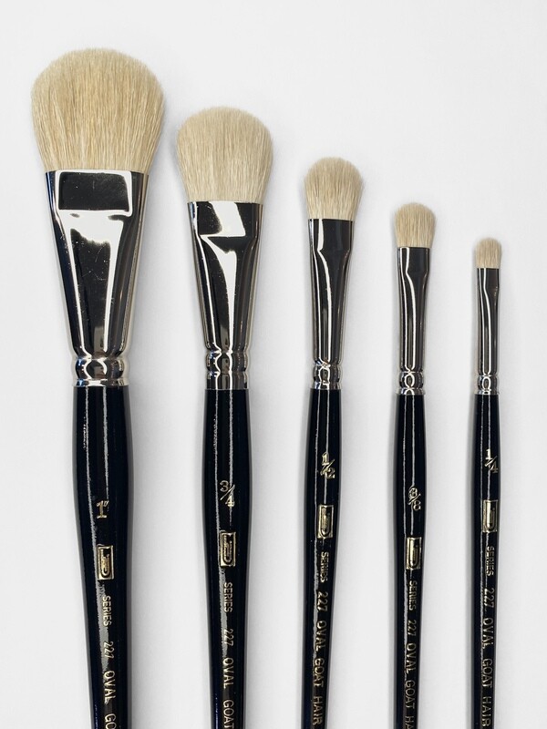 Ensemble des 5 grandeurs de mops ovales HJ ( oval mop )
