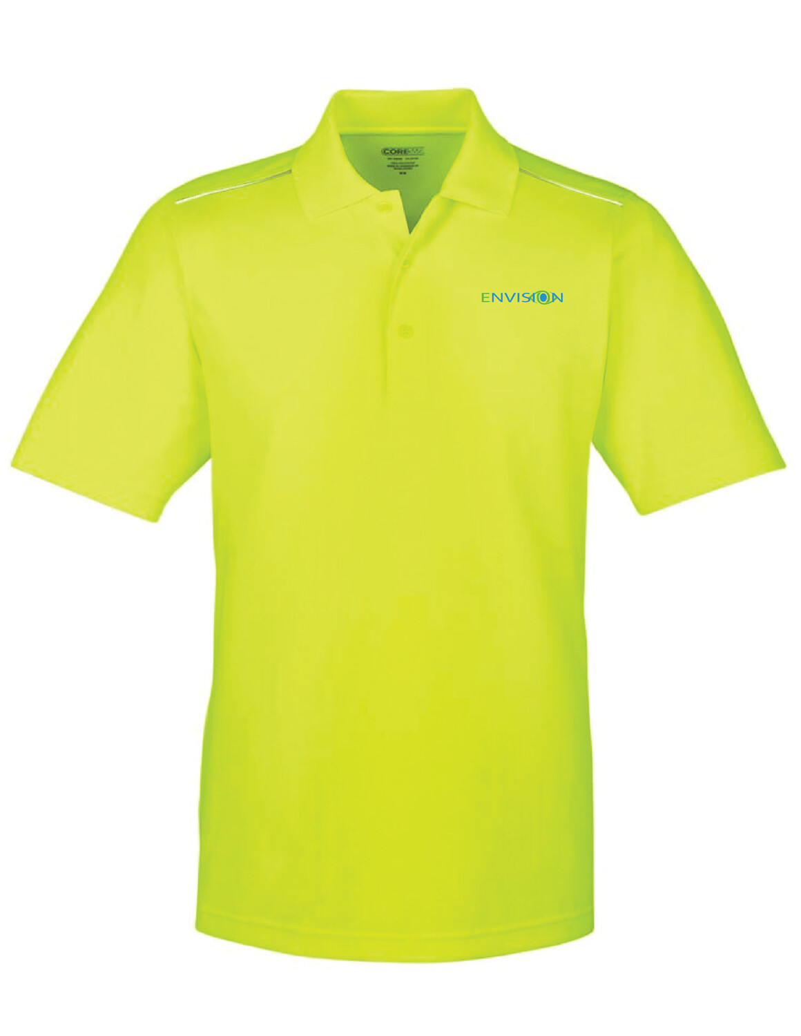 Envision Field Polo: #88181R Core 365 Men's Radiant Performance Pique Polo