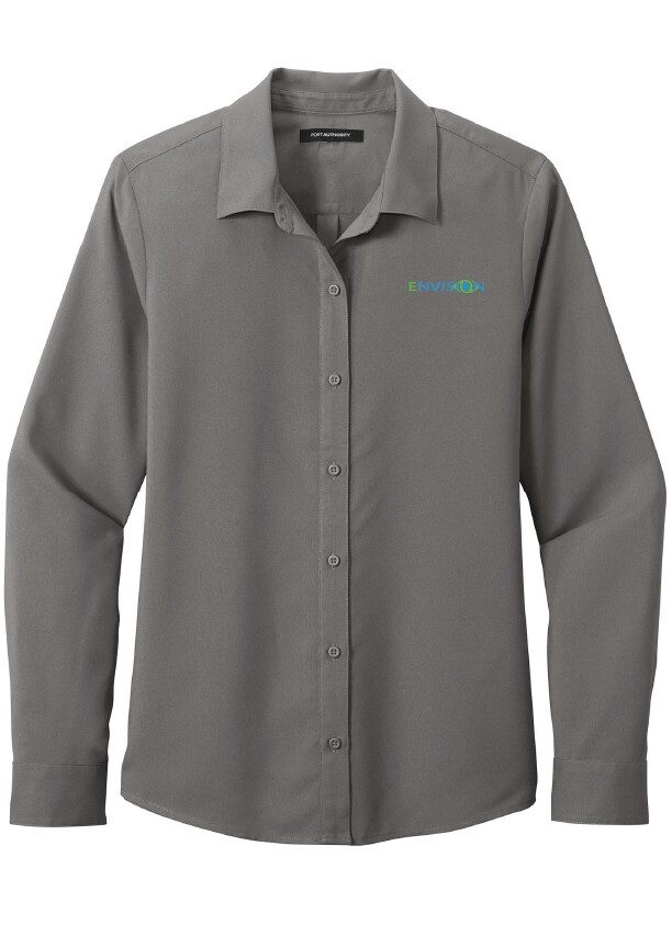 NEW: Envision Women's Button Down: Port Authority ® Ladies Long Sleeve Performance Staff