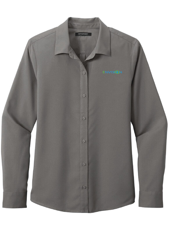 NEW: Envision Women's Button Down: Port Authority ® Ladies Long Sleeve Performance Staff