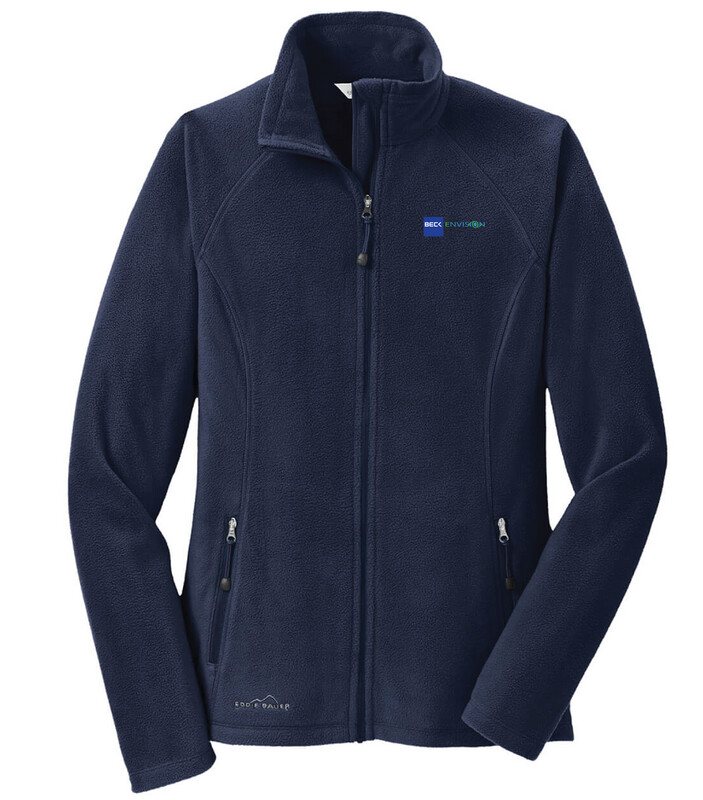Beck-Envision Women's Microfleece Jacket: EB225 Eddie Bauer Women's Full-Zip Microfleece Jacket