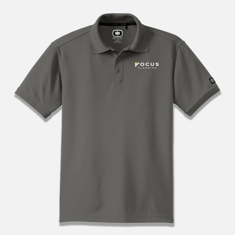 Focus Flooring Men's Polo: OG101(E) OGIO Men’s Caliber 2.0 Polo