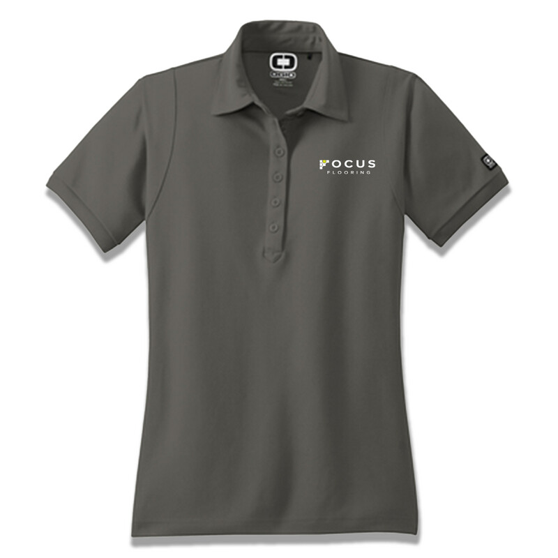 Focus Flooring Women's Polo: LOG101(E) OGIO Women's Jewel Polo