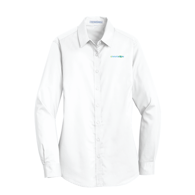 Envision Women's Button Down: L663 Port Authority® Ladies SuperPro™ Twill Shirt