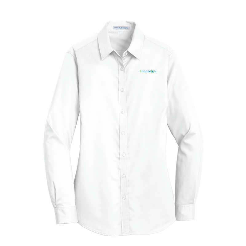 Envision Women's Button Down: L663 Port Authority® Ladies SuperPro™ Twill Shirt