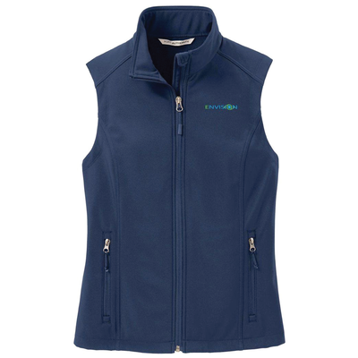 Envision Women's Vest: L325 Port Authority Women's Core Softshell Vest