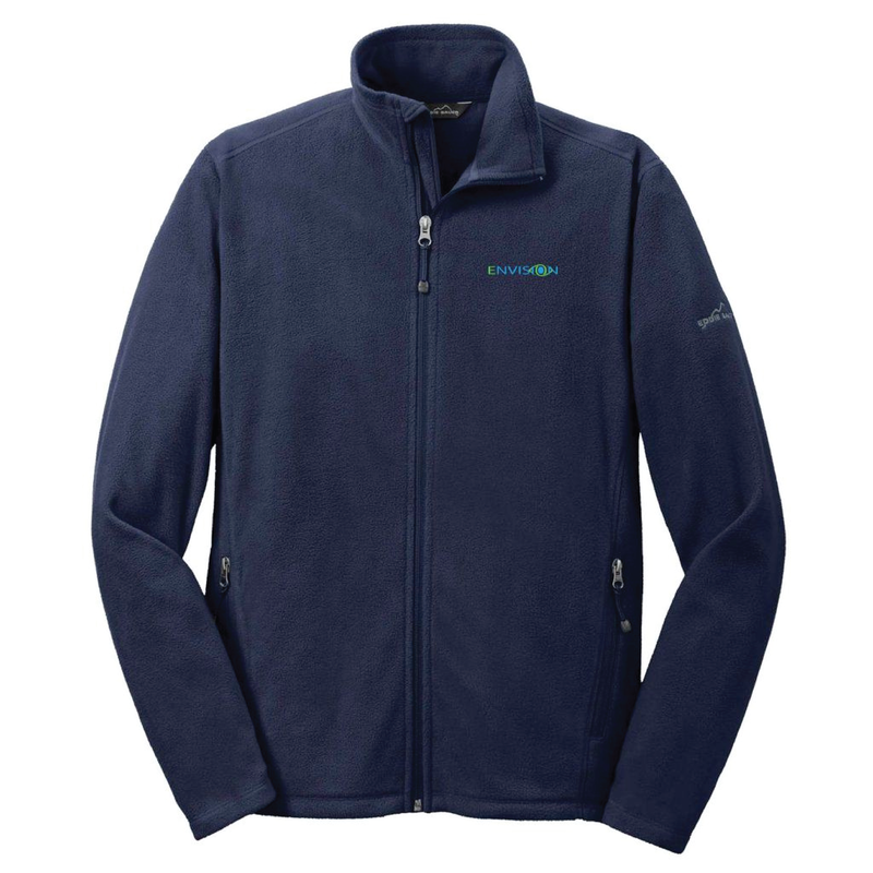 Envision Men's Microfleece Jacket: EB224 Eddie Bauer Men's Full-Zip Microfleece Jacket