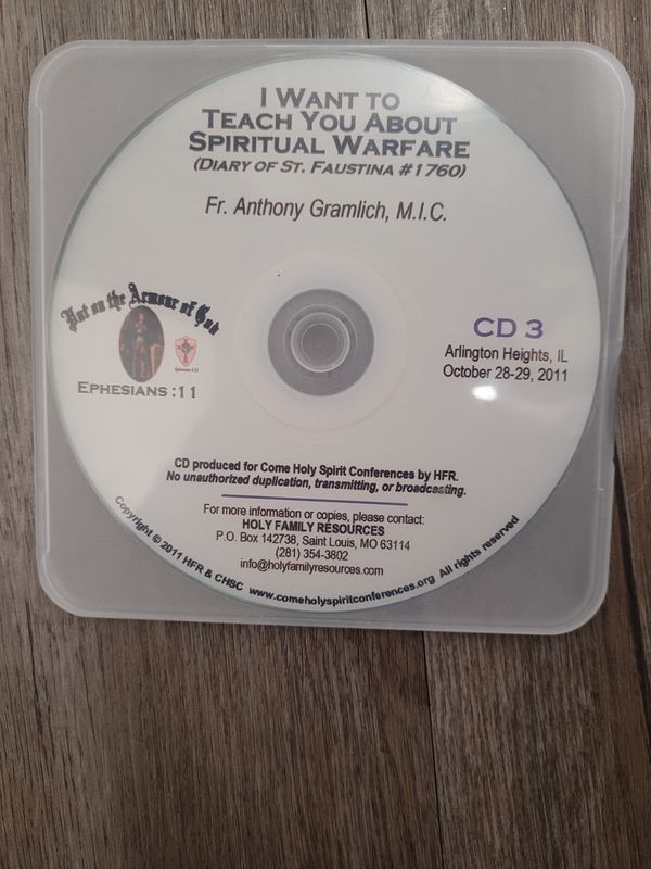 I Want To Teach You About Spiritual Warfare By Father Anthony Gramlich