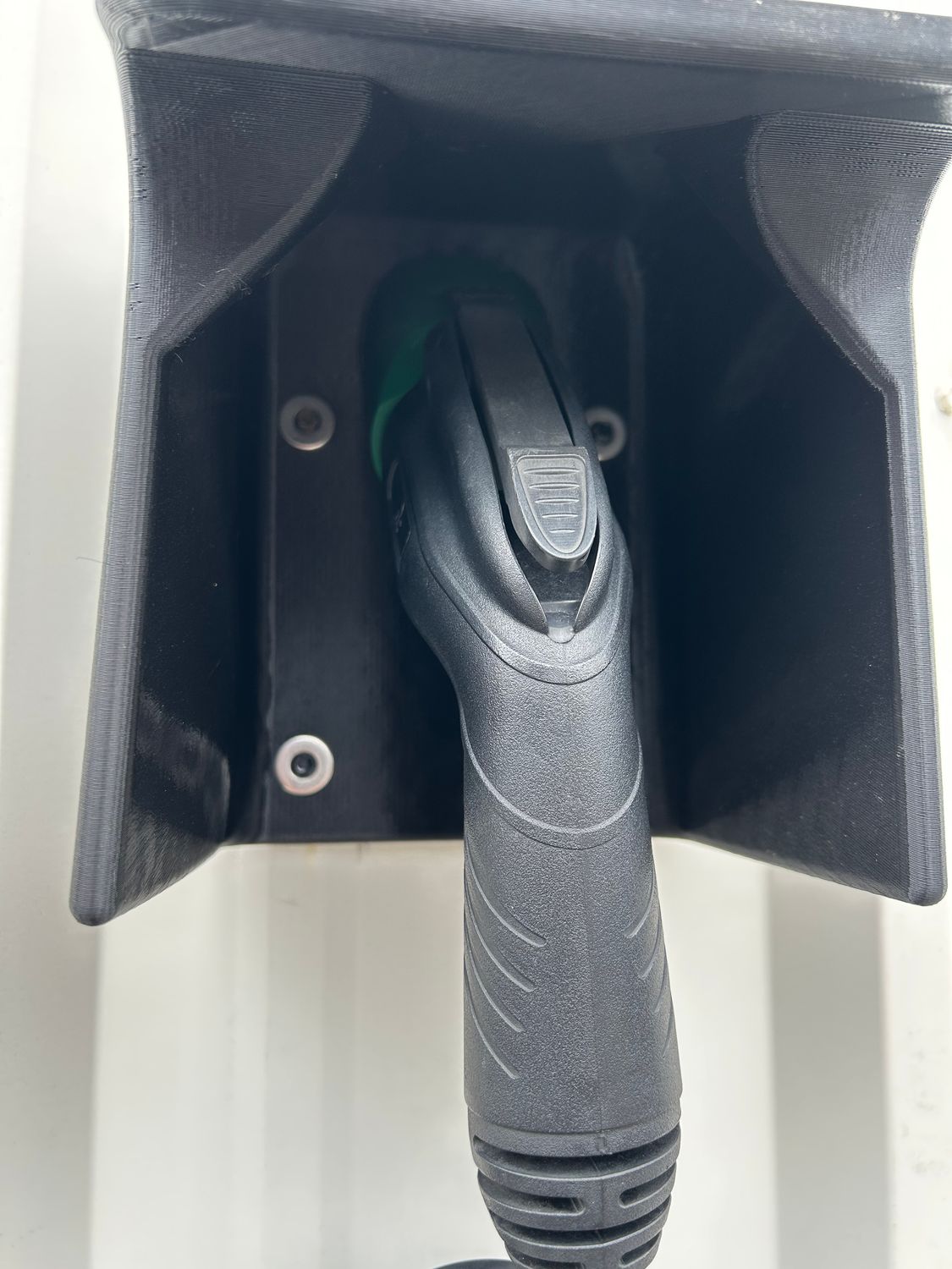 Cabane protectrice pistolet de recharge J1772