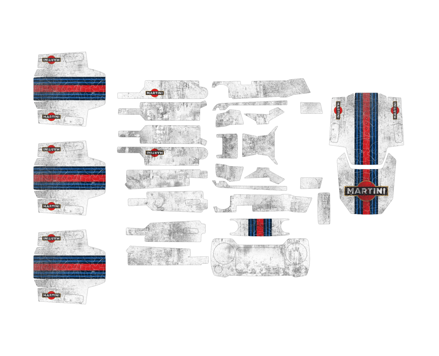 Dirty Martini Racing Mavic Skin