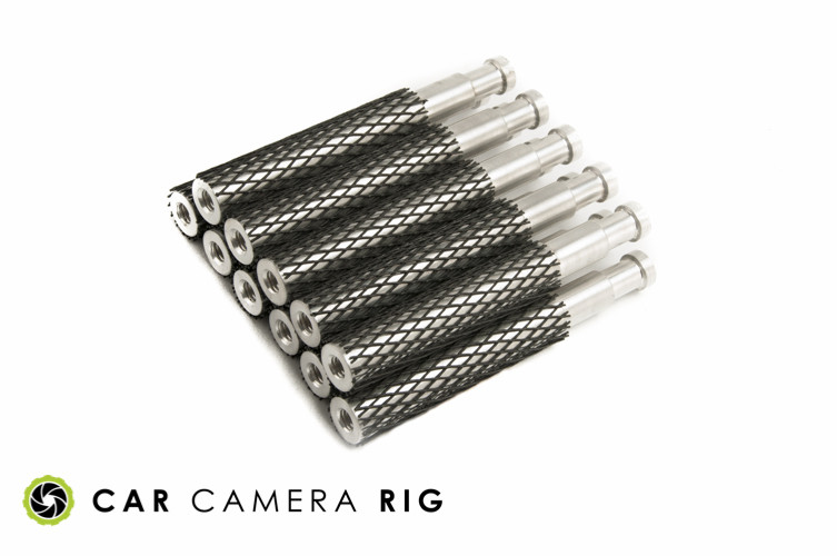 Car Camera Rig 6" Heavy Duty Baby Pin Extension Bar.