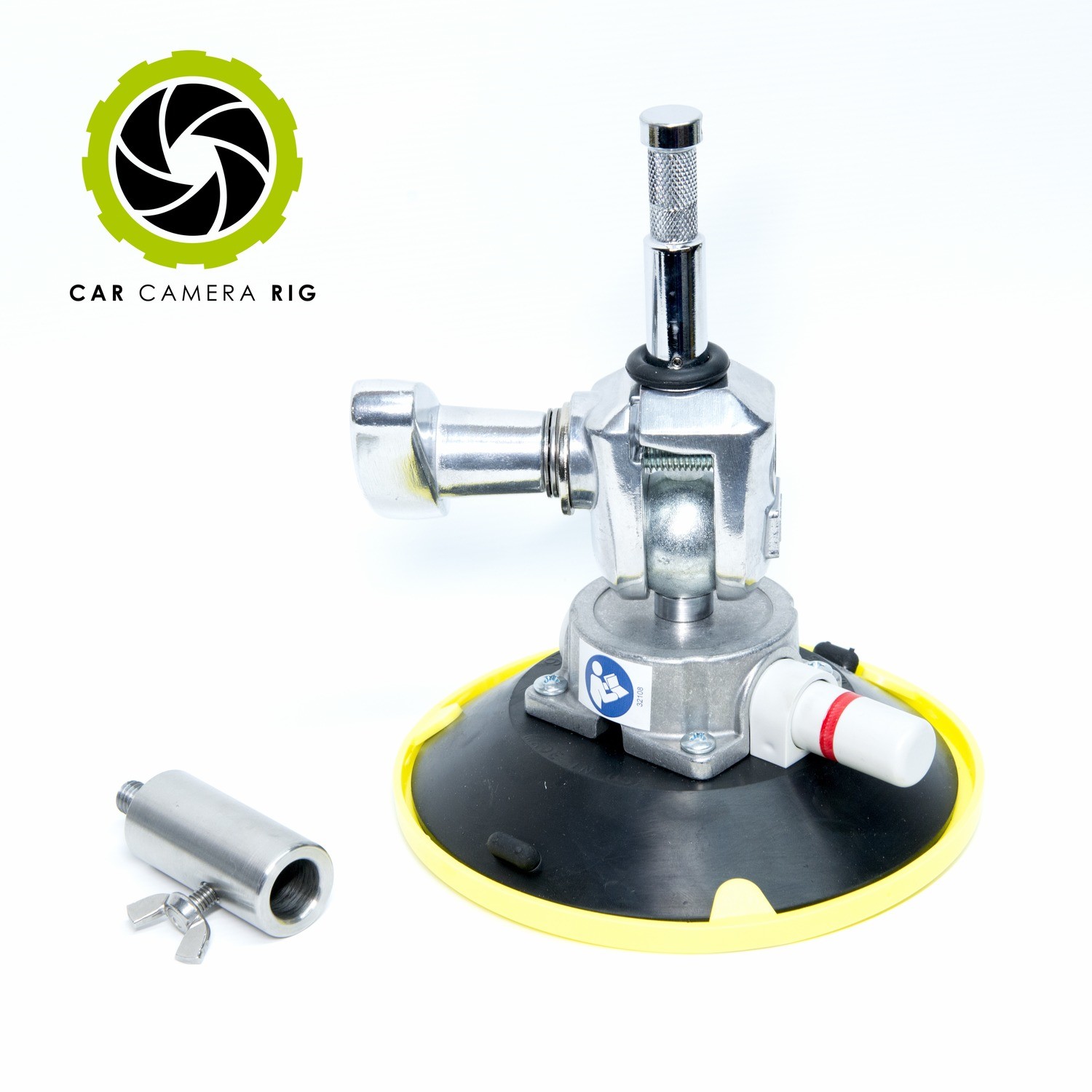 CCR 6"-150mm Vacuum cup inc baby swivel & female spigot adapter.