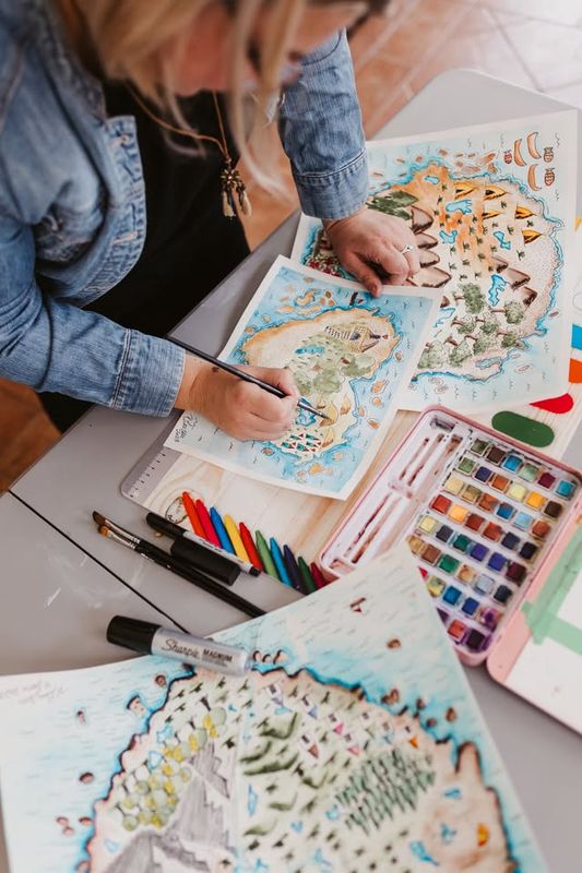 Atelier "Aquarelle et riz - Créer son île" - Samedi 20 septembre 2025 de 9h à 12h00
