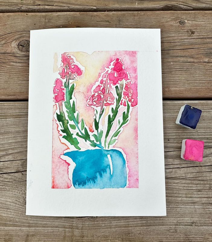 Atelier "Introduction à l'aquarelle" - Samedi 6 septembre 2025 de 9h à 12h00
