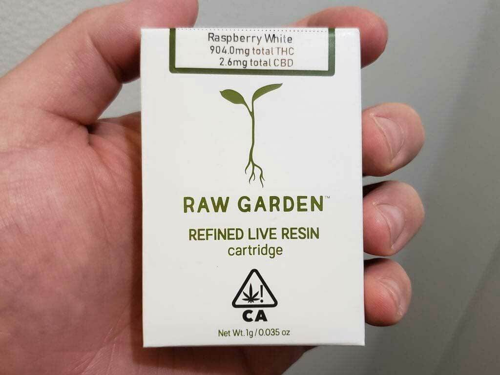 Raw Garden Live Resin Cartridge 1000mg Vape Cartridges Goldenweeds