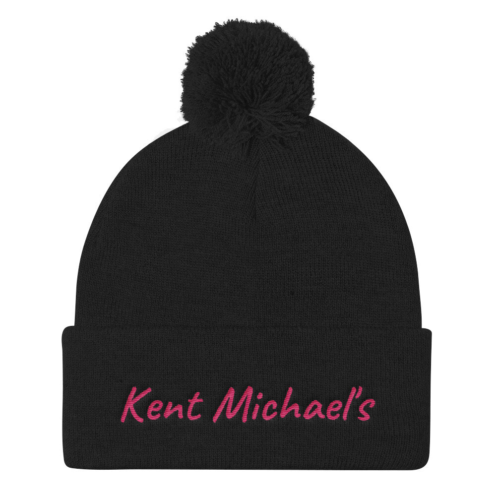 Kent Michael's - Pom Pom Knit Cap