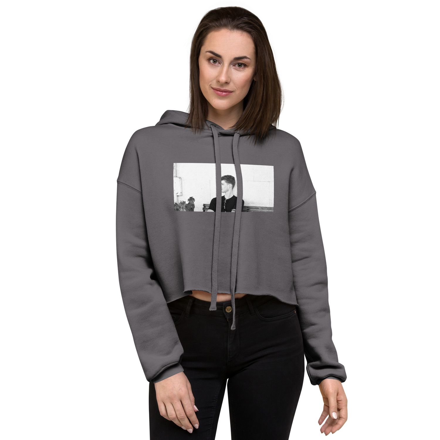 KM - Crop Hoodie